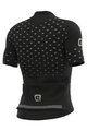 ALÉ Kurzarm Radtrikot und Shorts - STARS - Weiß/Grau/Schwarz