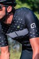 ALÉ Kurzarm Fahrradtrikot - STARS - Schwarz/Grau