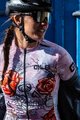 ALÉ Kurzarm Fahrradtrikot - SKULL LADY - Rosa