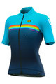 ALÉ Kurzarm Fahrradtrikot - BRIDGE LADY - Hellblau
