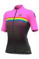 ALÉ Kurzarm Fahrradtrikot - BRIDGE LADY - Rosa