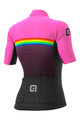 ALÉ Kurzarm Fahrradtrikot - BRIDGE LADY - Rosa