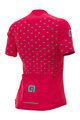 ALÉ Kurzarm Fahrradtrikot - STARS LADY - Rosa/Türkis