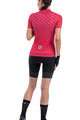 ALÉ Kurzarm Fahrradtrikot - STARS LADY - Rosa/Türkis
