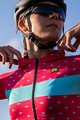ALÉ Kurzarm Fahrradtrikot - STARS LADY - Rosa/Türkis