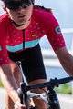 ALÉ Kurzarm Fahrradtrikot - STARS LADY - Rosa/Türkis