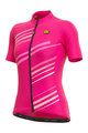 ALÉ Kurzarm Fahrradtrikot - FLASH LADY - Rosa