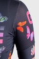 ALÉ Kurzarm Fahrradtrikot - BUTTERFLY LADY - Schwarz