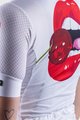 ALÉ Kurzarm Fahrradtrikot - SMILE LADY - Weiß