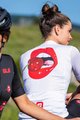 ALÉ Kurzarm Fahrradtrikot - SMILE LADY - Weiß