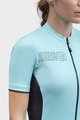 ALÉ Kurzarm Fahrradtrikot - COLOR BLOCK LADY - Hellblau