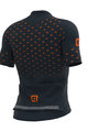 ALÉ Kurzarm Fahrradtrikot - STARS - Grau/Orange