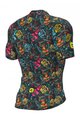ALÉ Kurzarm Fahrradtrikot - PR-R TATTOO - Rot/Grau/Gelb/Orange/Rosa/Blau/Schwarz