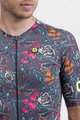 ALÉ Kurzarm Fahrradtrikot - PR-R TATTOO - Rot/Grau/Gelb/Orange/Rosa/Blau/Schwarz