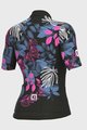 ALÉ Kurzarm Radtrikot und Shorts - PR-S GARDEN LADY - Rosa/Blau/Schwarz