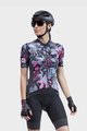 ALÉ Kurzarm Fahrradtrikot - PR-S GARDEN LADY - Schwarz/Blau/Rosa