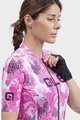 ALÉ Kurzarm Fahrradtrikot - PR-R AMAZZONIA LADY - Weiß/Rosa