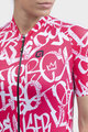 ALÉ Kurzarm Fahrradtrikot - ALÉ SOLID RIDE LADY - Weiß/Rot