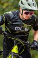 ALÉ Kurzarm Fahrradtrikot - STAIN OFF ROAD MTB - Grün/Grau/Schwarz