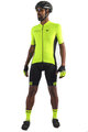 ALÉ Kurzarm Fahrradtrikot - COLOR BLOCK - Gelb