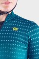 ALÉ Langarm Fahrradtrikot für den Winter - BULLET LADY WINTER - Türkis