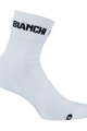 BIANCHI MILANO Klassische Fahrradsocken - ASFALTO - Weiß