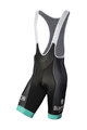 BIANCHI MILANO Fahrradshorts ohne Träger - CINISCO - Schwarz/Hellblau