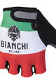 BIANCHI MILANO Fingerlose Fahrradhandschuhe - ALVIA - Weiß/Rot/Grün