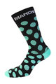 BIANCHI MILANO Klassische Fahrradsocken - BOLCA - Blau/Schwarz