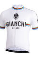BIANCHI MILANO Kurzarm Fahrradtrikot - NEW PRIDE - Schwarz/Weiß