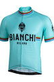 Bianchi Milano Kurzarm Fahrradtrikot - NEW PRIDE - Schwarz/Grün
