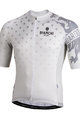 BIANCHI MILANO Kurzarm Fahrradtrikot - SAVIGNANO - Beige/Grau