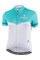 BIANCHI MILANO Kurzarm Fahrradtrikot - GINOSA LADY - Blau/Weiß