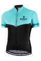 BIANCHI MILANO Kurzarm Fahrradtrikot - GINOSA LADY - Blau/Schwarz