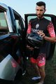 BIANCHI MILANO Kurzarm Fahrradtrikot - PEDASO - Rosa/Schwarz