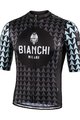 BIANCHI MILANO Kurzarm Fahrradtrikot - MASSARI - Schwarz/Hellblau