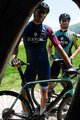 BIANCHI MILANO Kurzarm Fahrradtrikot - MASSARI - Blau/Rosa