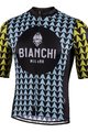 BIANCHI MILANO Kurzarm Fahrradtrikot - MASSARI - Gelb/Hellblau