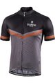 BIANCHI MILANO Kurzarm Fahrradtrikot - OLLASTU - Schwarz/Grau