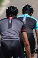 BIANCHI MILANO Kurzarm Fahrradtrikot - OLLASTU - Schwarz/Grau