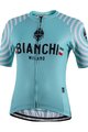 BIANCHI MILANO Kurzarm Fahrradtrikot - ALTANA LADY - Hellblau