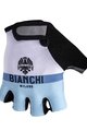 BIANCHI MILANO Fingerlose Fahrradhandschuhe - ENAS - Weiß/Hellblau