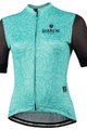 BIANCHI MILANO Kurzarm Fahrradtrikot - SOSIO LADY - Grün/Schwarz