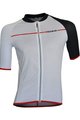 BIEMME Kurzarm Fahrradtrikot - PURE SPEED - Schwarz/Weiß