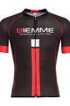 Kurzarm Fahrradtrikot - IDENTITY18 - Rot/Schwarz