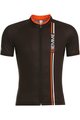 Kurzarm Fahrradtrikot - BLADE  - Orange/Schwarz