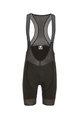 Kurze Fahrradhose mit Trägern - LEGEND - Schwarz