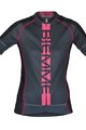 BIEMME Kurzarm Fahrradtrikot - POISON LADY - Grau/Rosa