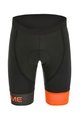 Fahrradshorts ohne Träger - LEGEND - Schwarz/Orange
