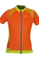 BIEMME Kurzarm Fahrradtrikot - SHARP LADY - Gelb/Orange